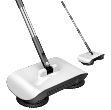 Hand Push Sweeper with Dustpan