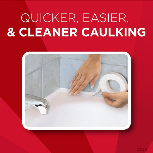 Magic White Bathtub Sealer Trim for Tubs & Floors