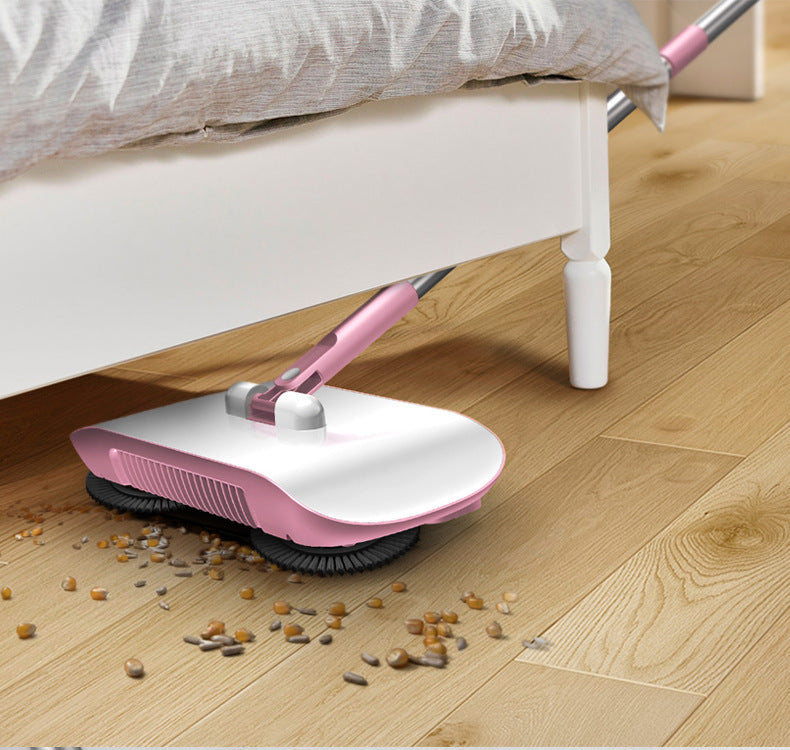 Hand Push Sweeper with Dustpan