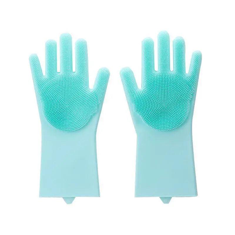 2PCS Cleaning Sponge Gloves