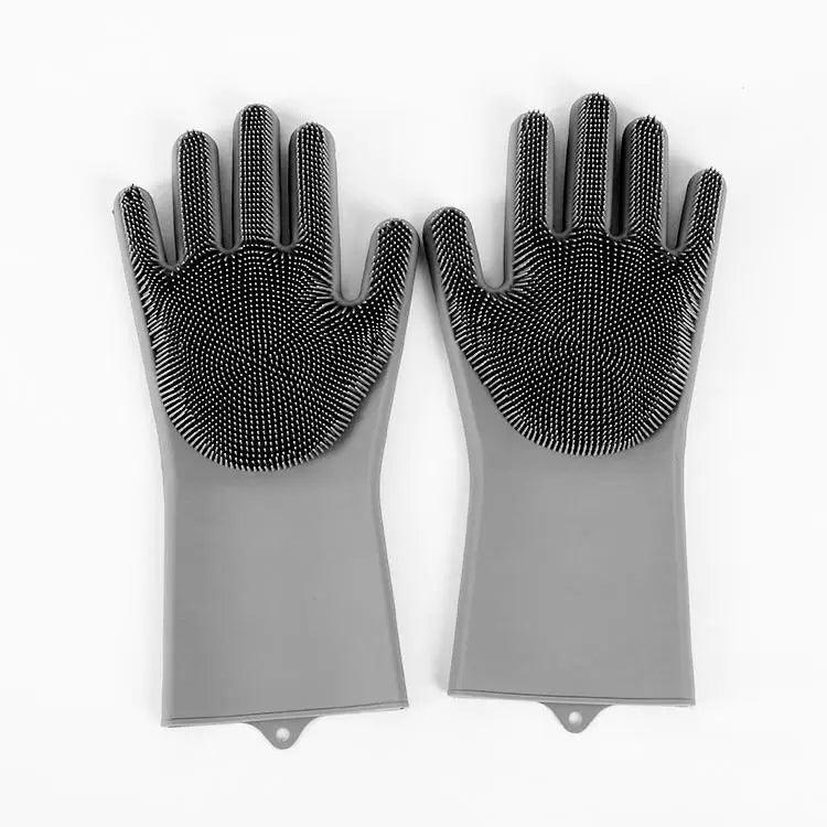 2PCS Cleaning Sponge Gloves
