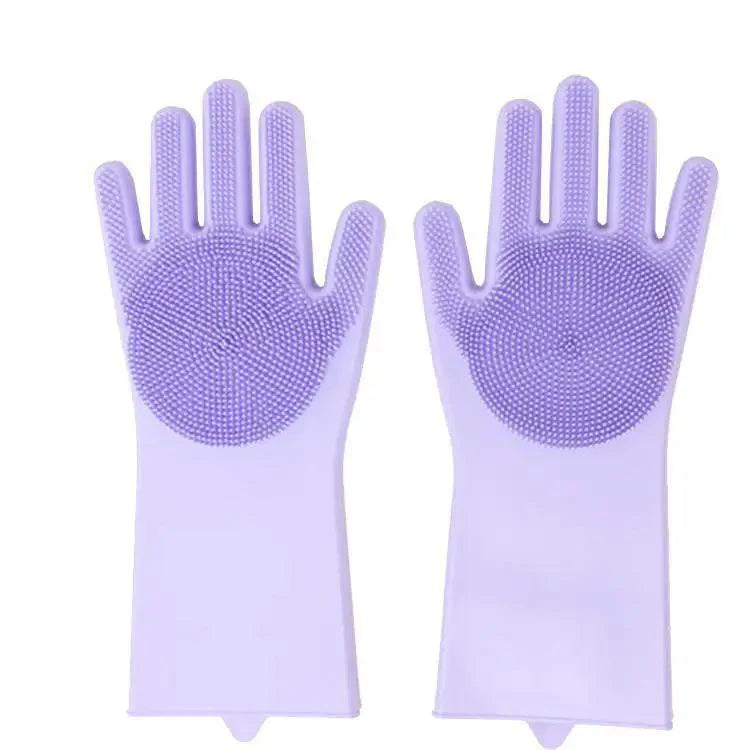 2PCS Cleaning Sponge Gloves