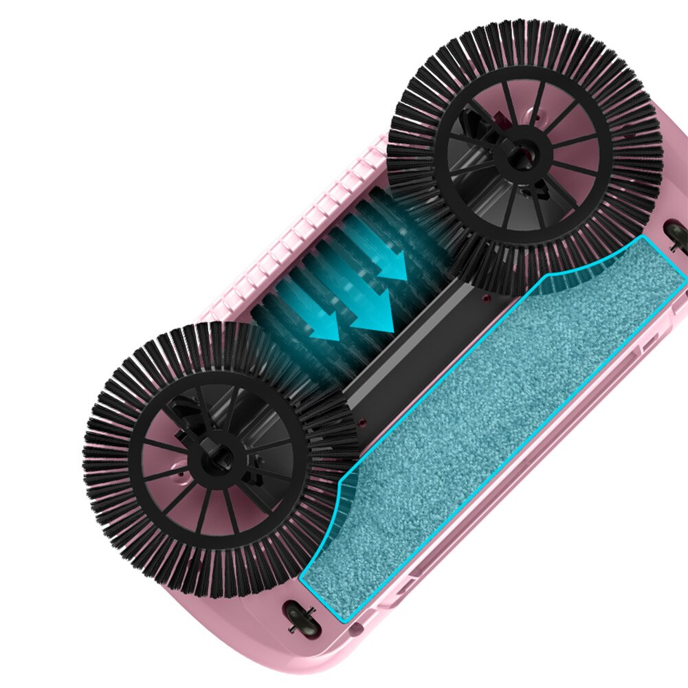 Hand Push Sweeper with Dustpan