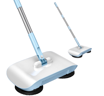 Hand Push Sweeper with Dustpan