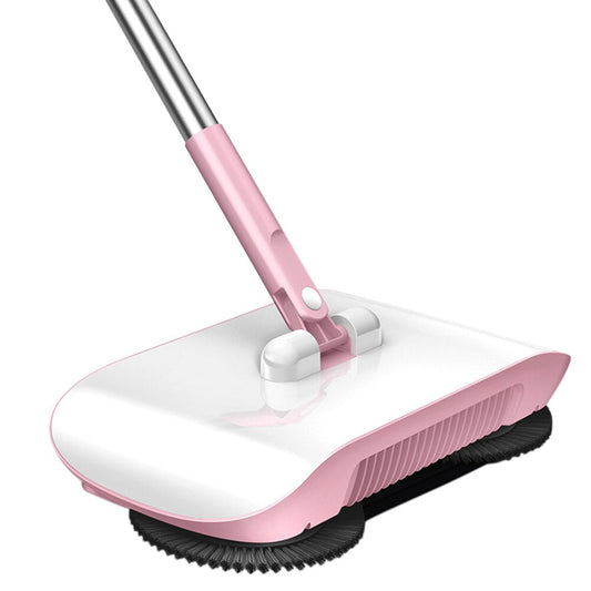 Hand Push Sweeper with Dustpan