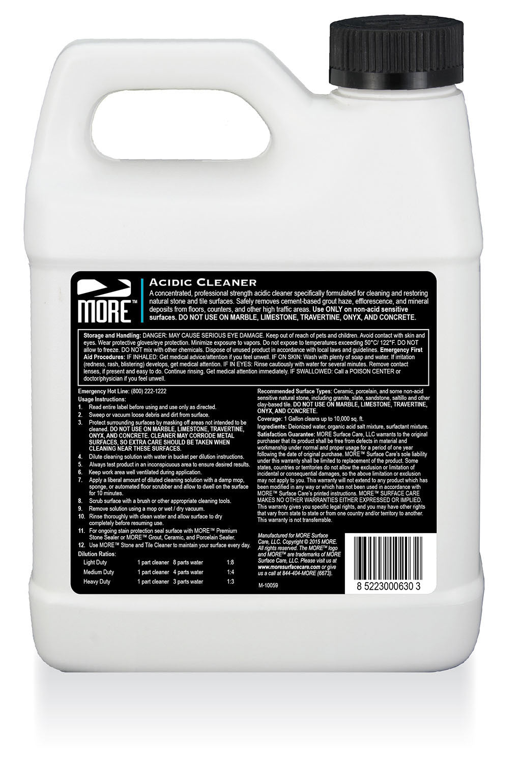 MORE® Acidic Cleaner