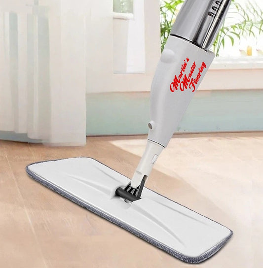 Martin's Master Flooring Spray Mop for Luxury Vinyl, Hardwood, Laminate, and Tile