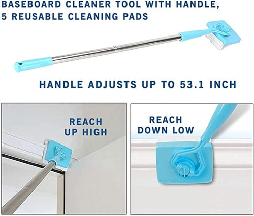 Baseboard Brush Mop